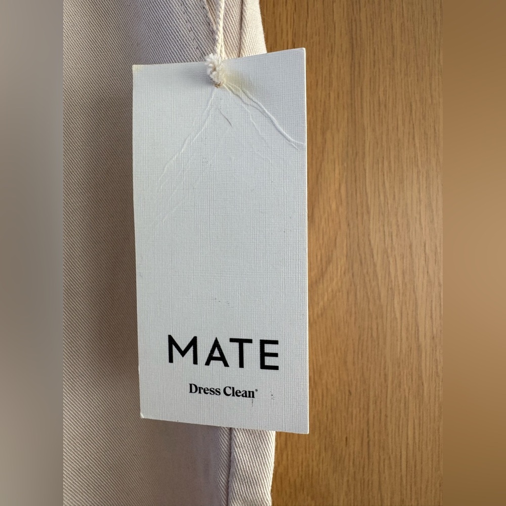 MATE the Label Tencel twill pleated trouser - Picture 10 of 11